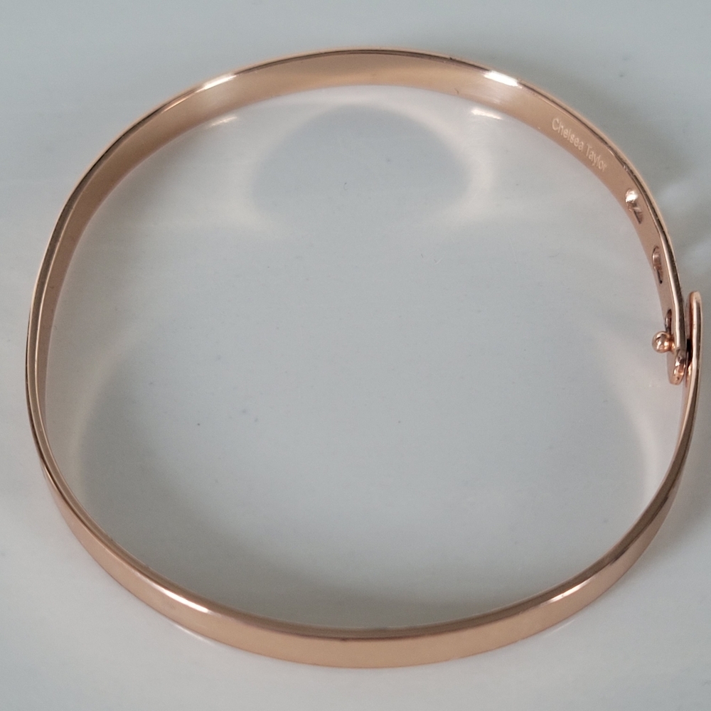 Chelsea Taylor Memory Bracelet Rose Goldplated Unconditional love...my dog - Picture 5 of 14